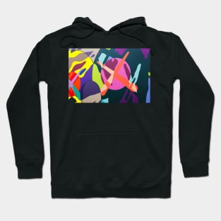 cool colorful canvas art for teenage rooms Hoodie